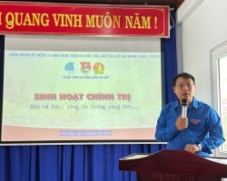 ỦY BAN KIỂM TRA HUYỆN ĐOÀN KIỂM TRA CÔNG TÁC ĐOÀN VÀ PHONG TRÀO THANH THIẾU NHI NĂM 2024